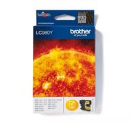 Brother LC980Y. Colour ink type: Pigment-based ink Supply type: Single pack Colour ink page yield: 260 pages Printing colours: Yellow Quantity per pack: 1 pc(s)