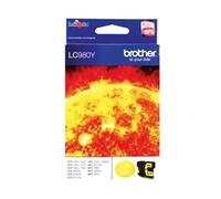 Brother LC980Y Yellow Ink Cartridge - LC980Y