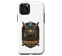 Brother Level Up Fantasy RPG Crest Inspired Graphic Art Epic Case for iPhone 11 Pro