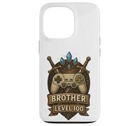 Brother Level Up Fantasy RPG Crest Inspired Graphic Art Epic Case for iPhone 13 Pro