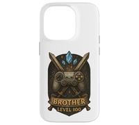 Brother Level Up Fantasy RPG Crest Inspired Graphic Art Epic Case for iPhone 14 Pro