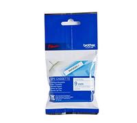 Brother M-K223BZ Labelling Tape Cassette, Blue on White, 9 mm (W) x 8 m (L), Brother Genuine Supplies