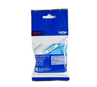 Brother M-K521BZ Labelling Tape Cassette, Black on Blue, 9 mm (W) x 8 m (L), Brother Genuine Supplies