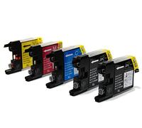 Brother MFC J430W x5 Compatible Printer Ink Cartridges