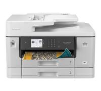 MFC-J6940DW White Color Inkjet All-in-One Printer with 500-sheet Total Paper Capacity and The Ability to Print, scan, Copy or fax up to 11”x17 (Ledger) Size Paper.