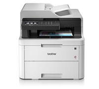 Brother MFC-L3730CDN Colour Laser Printer - All-in-One, USB 2.0/Network, Printer/Scanner/Copier/Fax Machine, 2 Sided Printing, A4 Printer, Small Office/Home Office Printer