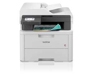 Brother MFC-L3740CDWE All-in-one Colour Wireless | LED Printer, Print, copy, scan & fax, USB 2.0, A4, 4 month no charge trial, Automatic toner delivery, UK Plug