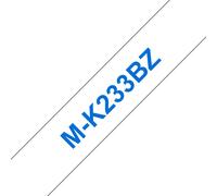 Brother MK-233BZ DirectLabel blue on white 12mm x 8m for Brother P-Tou