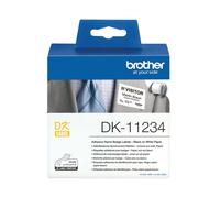 Brother Name Badge Labels 60 x 86mm 260 Labels per Roll White DK-11234