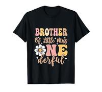 Brother of Little Miss Onederful 1st Birthday Girl Cute T-Shirt