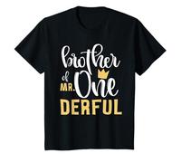 Brother of Mr Onederful 1st Birthday One-Derful Matching T-Shirt