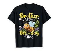 Brother Of The Bee Day Girl Birthday Party T-Shirt