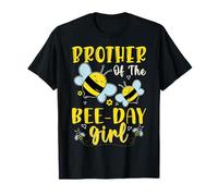 Brother Of The Bee Day Girl Hive Family Matching Birthday T-Shirt