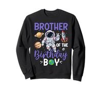 Brother of the Birthday Boy Astronaut Planet Space Sweatshirt
