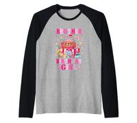 Brother of The Birthday Girl Circus Carnival Family Party Raglan Baseball Tee