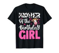 Brother Of The Birthday Girl Farm Cow 1St Birthday Girl T-Shirt