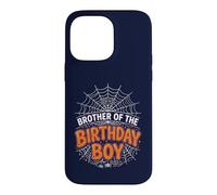 BROTHER of the BOY Birthday Web Spider Halloween Party Tee Case for iPhone 14 Pro Max