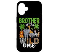Brother of the Wild One Jungle Safari Animal Case for iPhone 16