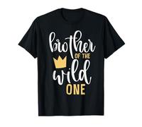Brother of the Wild One Matching 1st Birthday First Thing T-Shirt