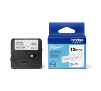 Brother Original Btag-135 Label Tape 12 mm Wide 4 m Long White/Transparent