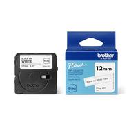 Brother Original Btag-231 Label Tape 12 mm Wide 4 m Long Black/White
