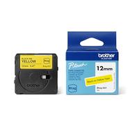 Brother Original Btag-631 Label Tape 12 mm 4 m Long Black/Yellow