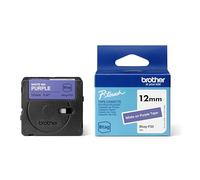 Brother BTAG-F35 DirectLabel-etikettes white on violet 12mm x 4m for B