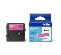 Brother Original Btag-P35 Label Tape 12 mm Wide 4 m Long White/Pink