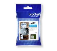 BROTHER Original LC-422C Cyan Ink Cartridge for Approx. 550 Pages for MFC-J5340DW, MFC-J5345DW, MFC-J5740DW, MFC-J6540DW, MFC-J694