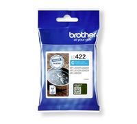 BROTHER Original LC-422C Cyan Ink Cartridge for Approx. 550 Pages for MFC-J5340DW, MFC-J5345DW, MFC-J5740DW, MFC-J6540DW, MFC-J6940DW