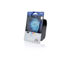 Brother Original LC1280XL /, 3X Premium Printer Cartridge, Cyan, Magenta, Yellow, 3X 1200 Pages