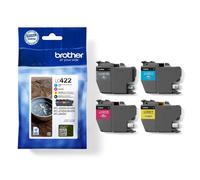 Brother LC422VAL Original Ink Cartridge Black, Cyan, Magenta, Yellow Pack of 4 Multipack