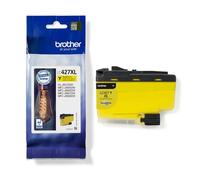 Brother LC-427XLY Inkjet Cartridge, Yellow, Single Pack, High Yield, Includes 1 x Inkjet Cartridge, Genuine Supplies