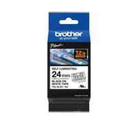 Brother P-Touch 24mm Black on White Labelling Tape TZE-SL251
