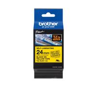 Brother P-Touch 24mm Black on Yellow Labelling Tape TZE-SL651