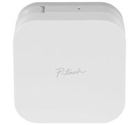 Brother P-Touch Cube Label Maker, Thermal, Inkless Printer for Home & Office, Portable Lightweight, Smartphone Bluetooth Wireless Compatible, Multiple Templates for iPhone & Android, PTP300BT, White