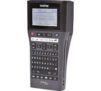 Brother P-Touch H500 Handheld Label Printer with PC Connection (180 dpi, 3.5-24 mm Wide TZe Labelling Tape, USB) - Black