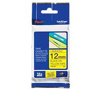 Brother P-touch Labelling Tape Authentic TZe-631 Adhesive Black on Yellow 12 mm x 8 m