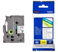 Brother P-touch TZe-145 (18mm x 8m) White On Clear Laminated Labelling