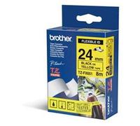 Brother TZE-FX651 label-making tape Black on yellow TZ