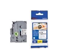 Brother TZe-231S Labelling Tape Cassette, Black on White, 12 mm (W) x 4M (L), Laminated, Brother Genuine Supplies