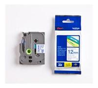 Original Brother P-Touch TZE233 12mm Gloss Tape - Blue on White