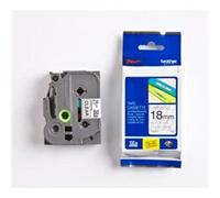 Brother P-Touch TZe Laminated Tape 18mm x 8m Black on Clear TZE141