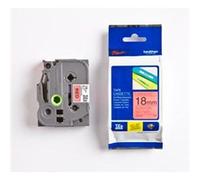 Brother Tze-441 Laminated tape Black on Red 18mm x 8m