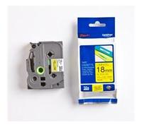 Brother P-Touch TZe Laminated Tape 18mm x 8m Black on Yellow TZE641