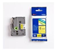Brother TZe-611 - Black on yellow - Roll (0.6 cm) 1 cassette(s) laminated tape - for Brother PT-D210, D600, H110, P-Touch PT-1005, 1880, P-Touch Cube Pro PT-P910