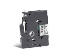 Original Brother TZe Label Tape TZES121 9mm x 8m Strong Adhesive Black on Clear