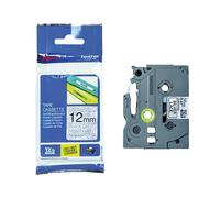 BROTHER P-Touch TZe Laminated Tape Cassette 12mmx4m Black/Lace Flexible Label