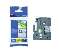 Brother TZe-MPSL31 Original P-Touch Label Tape (12mm x 4m) Black On Silver