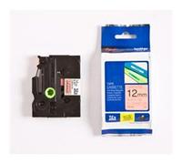 Brother TZe-B31 Labelling Tape Cassette Black on Fluorescent Orange 12 mm x 5M